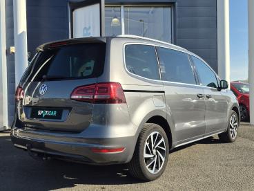 SPOTICAR Volkswagen Sharan .0 Tdi 150 Dsg6 Iq.drive Bmt Occasion - Familiale Diesel Gris Foncé - Beaucouze - 1204102481_3