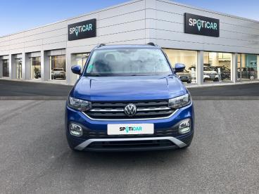 SPOTICAR Volkswagen T-cross 1.0 Tsi 95ch Active Occasion - Suv-4x4 Essence Bleu Récif Métallisée - Moulins - 1203528785_2