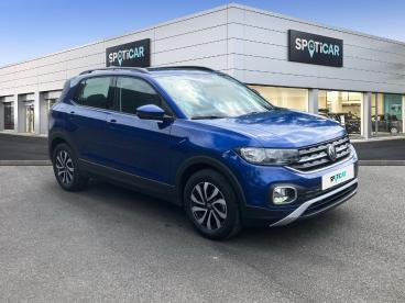 SPOTICAR Volkswagen T-cross 1.0 Tsi 95ch Active Occasion - Suv-4x4 Essence Bleu Récif Métallisée - Moulins - 1203528785_3