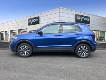 SPOTICAR Volkswagen T-cross 1.0 Tsi 95ch Active Occasion - Suv-4x4 Essence Bleu Récif Métallisée - Moulins - 1203528785_4