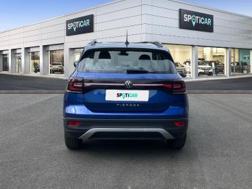 SPOTICAR Volkswagen T-cross 1.0 Tsi 95ch Active Occasion - Suv-4x4 Essence Bleu Récif Métallisée - Moulins - 1203528785_5