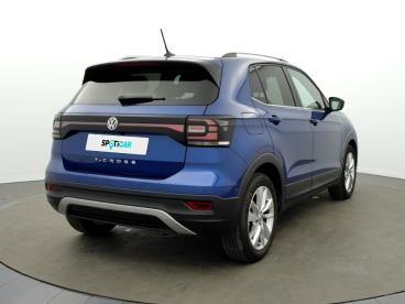 SPOTICAR Volkswagen T-cross 1.0 Tsi 115 Start/stop Bvm6 Carat Occasion - Suv-4x4 Essence Bleu - Argenteuil - 1203708131_5