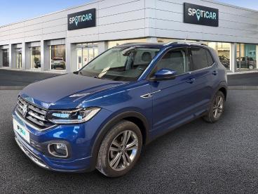 SPOTICAR Volkswagen T-cross 1.0 Tsi 110ch R-line Occasion - Suv-4x4 Essence Bleu Récif Métallisée - Bollene - 1203715085_1
