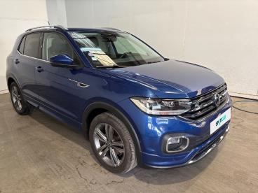 SPOTICAR Volkswagen T-cross 1.0 Tsi 110ch R-line Occasion - Suv-4x4 Essence Bleu Récif Métallisée - Bollene - 1203715085_3