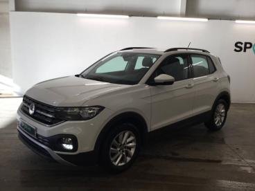 SPOTICAR Volkswagen T-cross 1.0 Tsi 95ch Lounge Occasion - Suv-4x4 Essence Blanc Pur - Mende - 1203723395_1