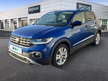 SPOTICAR Volkswagen T-cross 1.0 Tsi 115ch Carat Dsg7 Occasion - Suv-4x4 Essence Bleu Alaska - Villeneuve-les-beziers - 1203739427_1