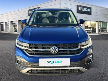 SPOTICAR Volkswagen T-cross 1.0 Tsi 115ch Carat Dsg7 Occasion - Suv-4x4 Essence Bleu Alaska - Villeneuve-les-beziers - 1203739427_2