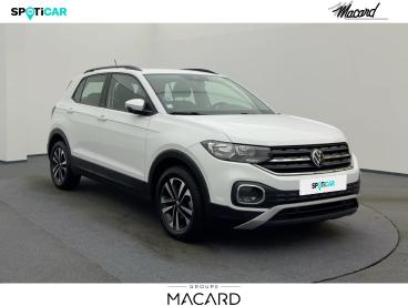 SPOTICAR Volkswagen T-cross 1.0 Tsi 110ch United Occasion - Suv-4x4 Essence Blanc Pur - Montauban - 1203750280_3