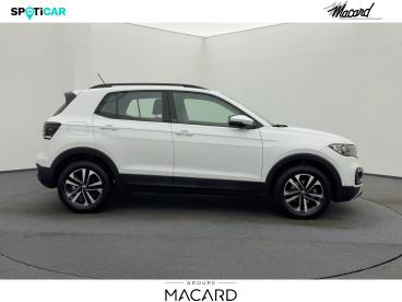 SPOTICAR Volkswagen T-cross 1.0 Tsi 110ch United Occasion - Suv-4x4 Essence Blanc Pur - Montauban - 1203750280_4