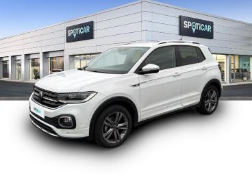 SPOTICAR Volkswagen T-cross 1.0 Tsi 110 Start/stop Bvm6 R-line Occasion - Suv-4x4 Essence Blanc - Herblay - 1203751059_1