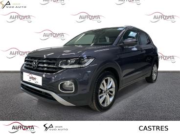 SPOTICAR Volkswagen T-cross 1.0 Tsi 110 Start/stop Dsg7 Carat Occasion - Suv-4x4 Essence Gris - Castres - 1203768271_1