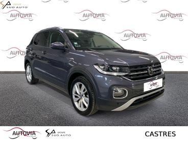 SPOTICAR Volkswagen T-cross 1.0 Tsi 110 Start/stop Dsg7 Carat Occasion - Suv-4x4 Essence Gris - Castres - 1203768271_3