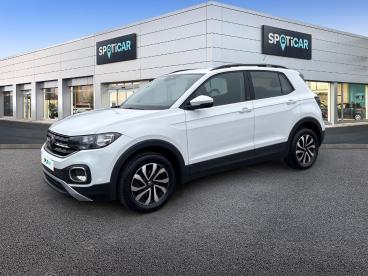 SPOTICAR Volkswagen T-cross 1.0 Tsi 110ch Active Occasion - Suv-4x4 Essence Blanc Pur - Reims - 1203769084_1