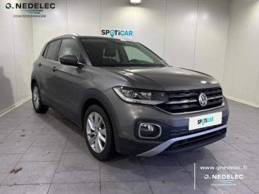 SPOTICAR Volkswagen T-cross 1.0 Tsi 115ch Carat Dsg7 Occasion - Suv-4x4 Essence Gris - Chateaulin - 1203794432_3