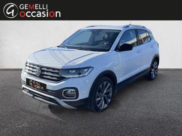 SPOTICAR Volkswagen T-cross 1.0 Tsi 115ch Carat Occasion - Suv-4x4 Essence Blanc Pur - Le Pontet - 1203801524_1