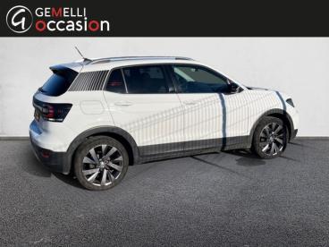 SPOTICAR Volkswagen T-cross 1.0 Tsi 115ch Carat Occasion - Suv-4x4 Essence Blanc Pur - Le Pontet - 1203801524_5