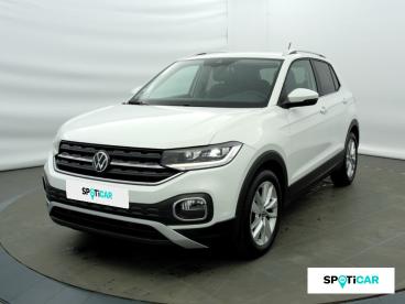 SPOTICAR Volkswagen T-cross 1.0 Tsi 110ch Carat Occasion - Suv-4x4 Essence Gris Limestone Métallisée - Seynod - 1203852939_1