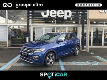 SPOTICAR Volkswagen T-cross 1.0 Tsi 110ch R-line Dsg7 Occasion - Suv-4x4 Essence Bleu Récif Métallisée - Lescar - 1203876992_1