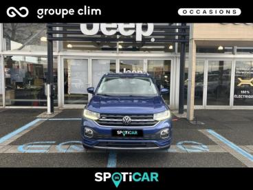 SPOTICAR Volkswagen T-cross 1.0 Tsi 110ch R-line Dsg7 Occasion - Suv-4x4 Essence Bleu Récif Métallisée - Lescar - 1203876992_2
