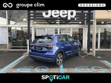 SPOTICAR Volkswagen T-cross 1.0 Tsi 110ch R-line Dsg7 Occasion - Suv-4x4 Essence Bleu Récif Métallisée - Lescar - 1203876992_4