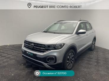 SPOTICAR Volkswagen T-cross 1.0 Tsi 110 Start/stop Dsg7 Active Occasion - Suv-4x4 Essence Gris Clair - Brie comte robert - 1203889641_1