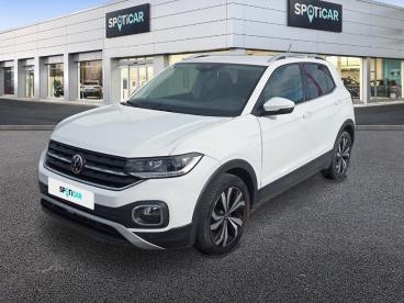 SPOTICAR Volkswagen T-cross 1.0 Tsi 110ch Dsg Carat Occasion - Suv-4x4 Essence Blanc - Hyeres - 1203895765_1
