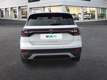 SPOTICAR Volkswagen T-cross 1.0 Tsi 110ch Dsg Carat Occasion - Suv-4x4 Essence Blanc - Hyeres - 1203895765_5