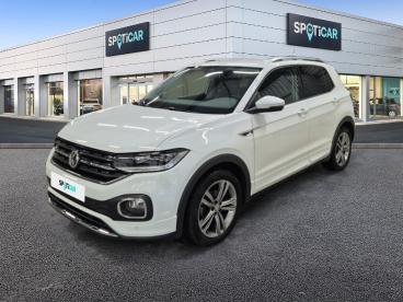 SPOTICAR Volkswagen T-cross 1.0 Tsi 115 Start/stop Dsg7 R-line Occasion - Suv-4x4 Essence Blanc - Montmorot - 1203896397_1