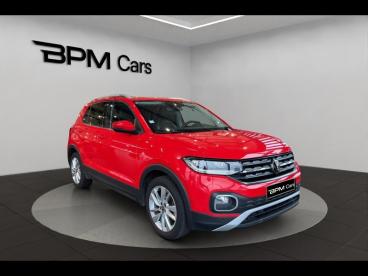 SPOTICAR Volkswagen T-cross 1.0 Tsi 110ch Carat Dsg7 Occasion - Suv-4x4 Essence Rouge Flash - Amilly - 1203896887_3