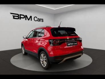 SPOTICAR Volkswagen T-cross 1.0 Tsi 110ch Carat Dsg7 Occasion - Suv-4x4 Essence Rouge Flash - Amilly - 1203896887_4