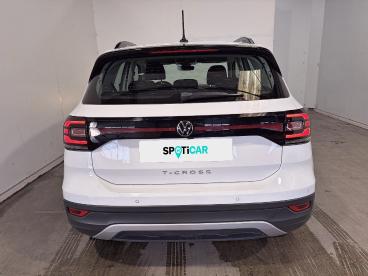 SPOTICAR Volkswagen T-cross 1.0 Tsi 110ch Active Dsg7 Occasion - Suv-4x4 Essence Blanc Pur - Bollene - 1203924907_5
