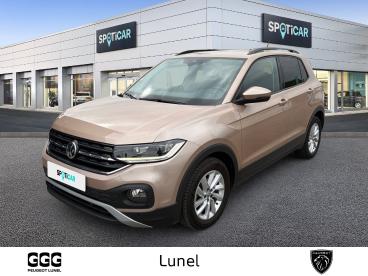 SPOTICAR Volkswagen T-cross 1.0 Tsi 115 Start/stop Bvm6 Lounge Occasion - Suv-4x4 Essence Beige - Lunel - 1203939094_1