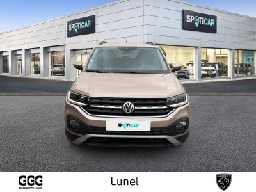 SPOTICAR Volkswagen T-cross 1.0 Tsi 115 Start/stop Bvm6 Lounge Occasion - Suv-4x4 Essence Beige - Lunel - 1203939094_2