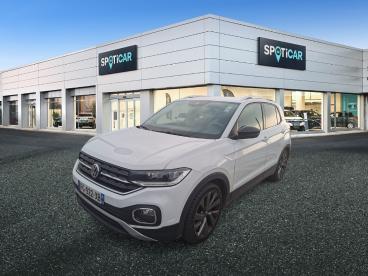 SPOTICAR Volkswagen T-cross 1.0 Tsi 115ch Lounge Occasion - Suv-4x4 Essence Blanc - Brindas - 1203948979_1