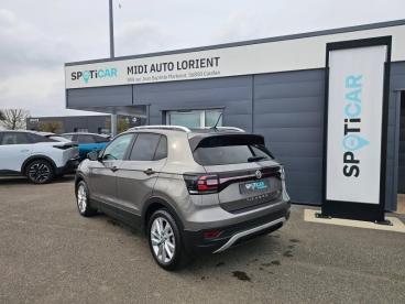 SPOTICAR Volkswagen T-cross 1.0 Tsi 115 Carat / Camera De Recul Occasion - Suv-4x4 Essence Gris Limestone Métallisée - Caudan - 1203955274_2
