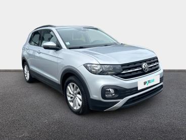 SPOTICAR Volkswagen T-cross 1.0 Tsi 95ch Lounge Occasion - Suv-4x4 Essence Gris Clair - Dinan - 1204012198_3