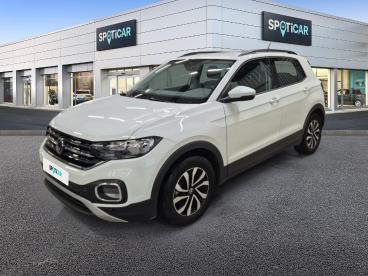 SPOTICAR Volkswagen T-cross 1.0 Tsi 110 Start/stop Dsg7 Active Occasion - Suv-4x4 Essence Blanc - Montmorot - 1204012751_1