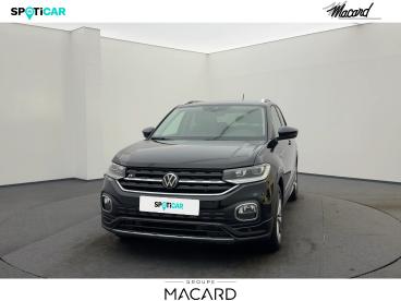 SPOTICAR Volkswagen T-cross 1.0 Tsi 110ch R-line Tech Occasion - Suv-4x4 Essence Noir Intense Nacrée - Montauban - 1204038699_2