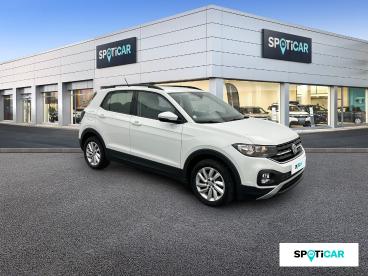 SPOTICAR Volkswagen T-cross 1.0 Tsi 115 Start/stop Dsg7 Lounge Occasion - Suv-4x4 Essence Blanc - Saint Georges De Didonne - 1204056607_3