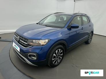 SPOTICAR Volkswagen T-cross 1.0 Tsi 110ch Active Occasion - Suv-4x4 Essence Bleu Récif Métallisée - Bourg En Bresse - 1204061528_1