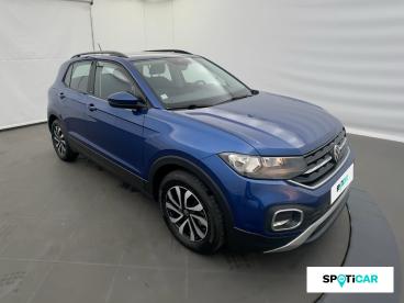 SPOTICAR Volkswagen T-cross 1.0 Tsi 110ch Active Occasion - Suv-4x4 Essence Bleu Récif Métallisée - Bourg En Bresse - 1204061528_3