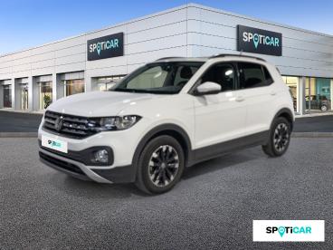 SPOTICAR Volkswagen T-cross 1.0 Tsi 95 Start/stop Bvm5 Life Plus Occasion - Suv-4x4 Essence Blanc - Seynod - 1204119763_1