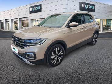 SPOTICAR Volkswagen T-cross 1.0 Tsi 110ch Carat Dsg7 Occasion - Suv-4x4 Essence Gris - Saint Brieuc - 1204179490_1