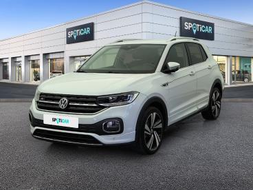 SPOTICAR Volkswagen T-cross 1.0 Tsi 115 Start/stop Dsg7 R-line Occasion - Suv-4x4 Essence Blanc - Perpignan - 1204199498_1