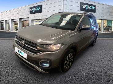 SPOTICAR Volkswagen T-cross 1.0 Tsi 95 Start/stop Bvm5 Active Occasion - Suv-4x4 Essence Limestone Gray Metallic - Merignac - 1204204484_1