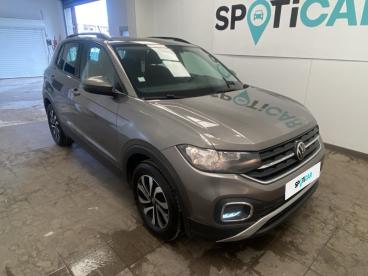 SPOTICAR Volkswagen T-cross 1.0 Tsi 95 Start/stop Bvm5 Active Occasion - Suv-4x4 Essence Limestone Gray Metallic - Merignac - 1204204484_3
