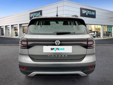 SPOTICAR Volkswagen T-cross 1.0 Tsi 95 Start/stop Bvm5 Lounge Occasion - Suv-4x4 Essence Limestone Gray Metallic - Bondy - 1204239235_5