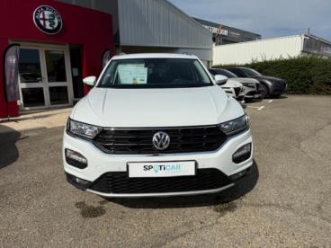 SPOTICAR Volkswagen T-roc 1.0 Tsi 115ch Lounge Business Euro6d-t Occasion - Suv-4x4 Essence Blanc Pur - Arles Cedex - 1203677223_2