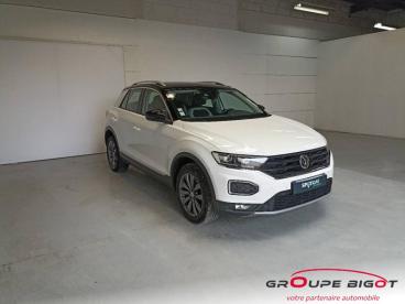 SPOTICAR Volkswagen T-roc 1.5 Tsi Evo 150ch Carat Euro6d-t Occasion - Suv-4x4 Essence Blanc Pur/noir - Vendome - 1203716942_2