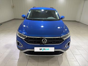 SPOTICAR Volkswagen T-roc 1.0 Tsi 110ch Life Occasion - Suv-4x4 Essence Bleu Ravenna Métallisée - Quimper - 1203743745_2